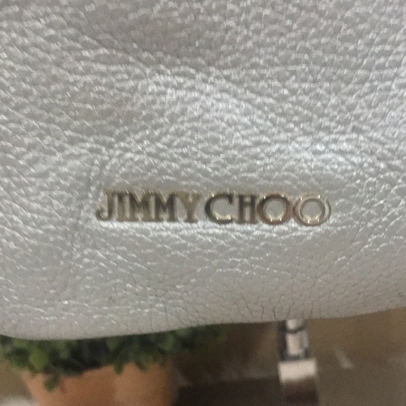 🎉HP 🎉 💖 Jimmy Choo Grained Leather Shoulder Bag - Picture 7 of 15